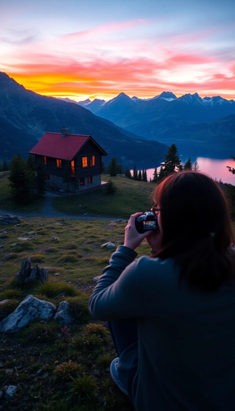 18 Cabin Weekend Activities That Will Make You Forget All Your Worries (Try #5!) - 8. Scenic Photography