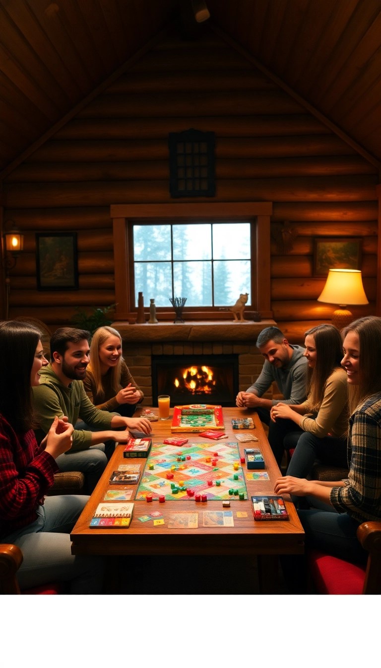 18 Cabin Weekend Activities That Will Make You Forget All Your Worries (Try #5!) - 9. Board Game Tournament